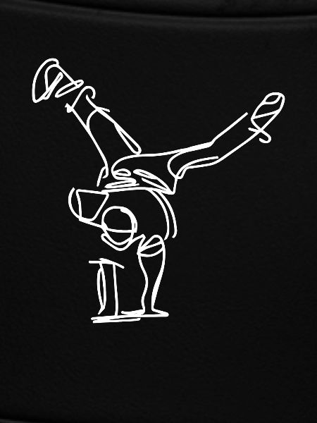Dessin de Breakdancer