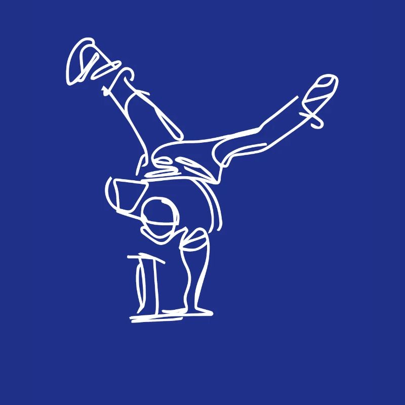 Breakdancer Drawing