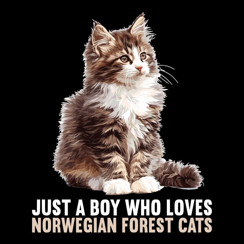 Chat des forêts norvégiennes Norwegische Waldkatze