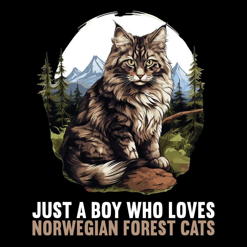 Norwegian Forest Cat Norwegische Waldkatze