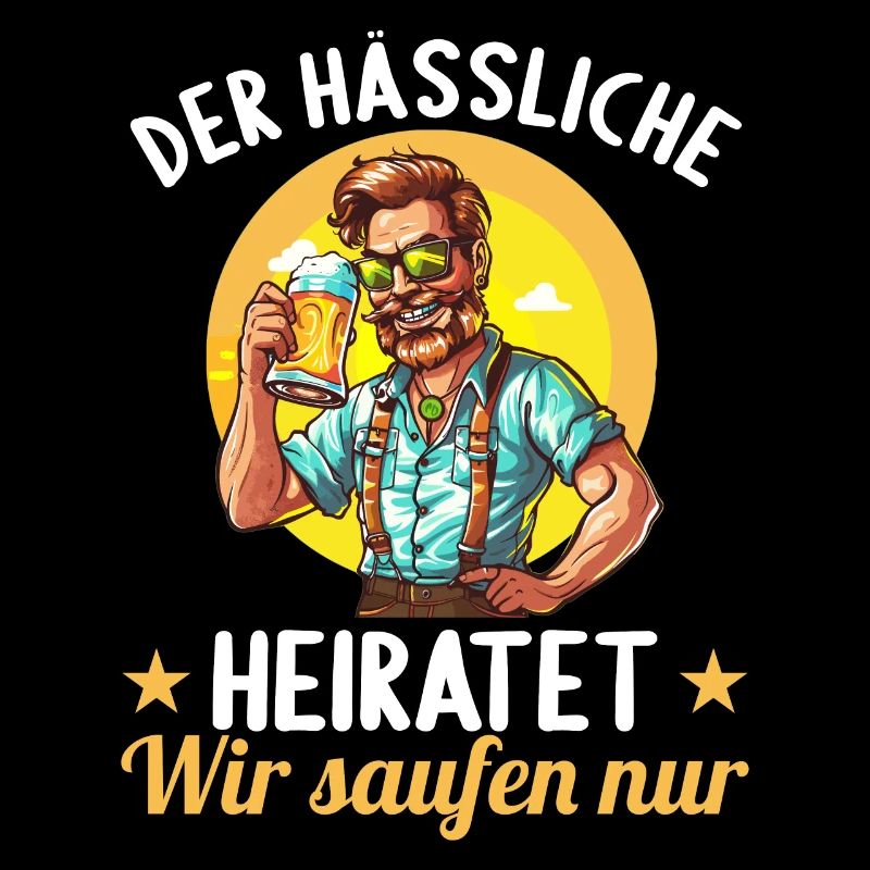 Der Hässliche heiratet JGA Junggesellenabschied