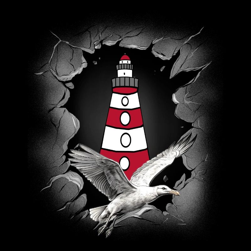 Phare Seagull Phares maritimes Seagulls