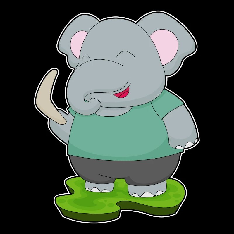 Éléphant Boomerang