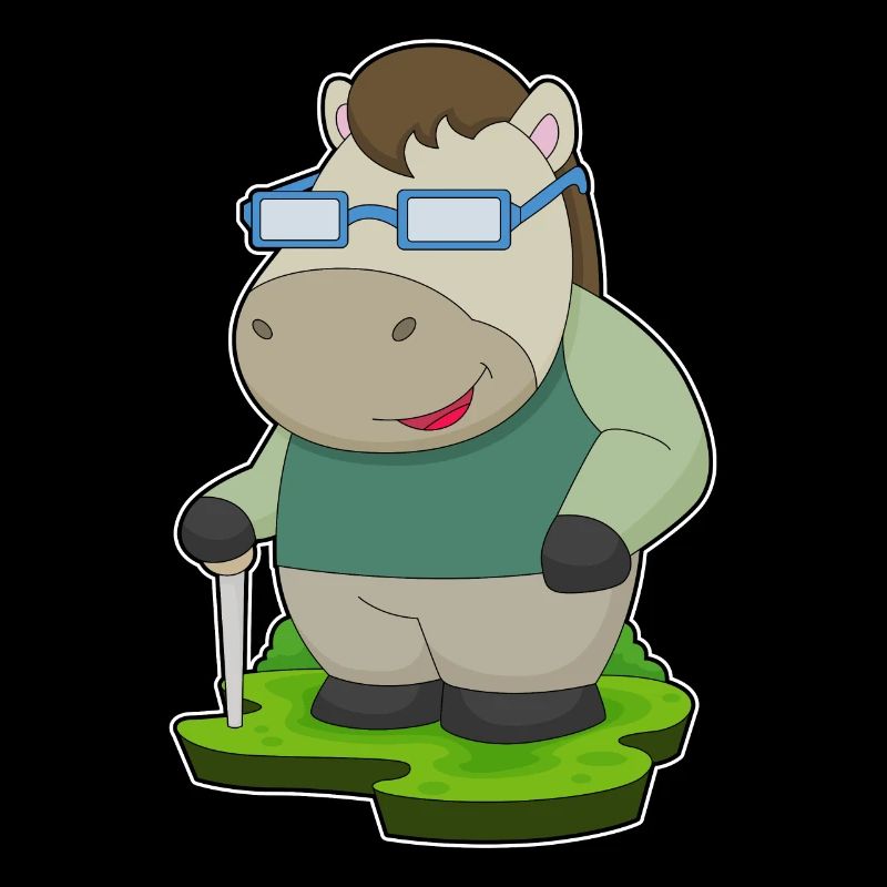 Pferd Gentleman Sonnenbrille