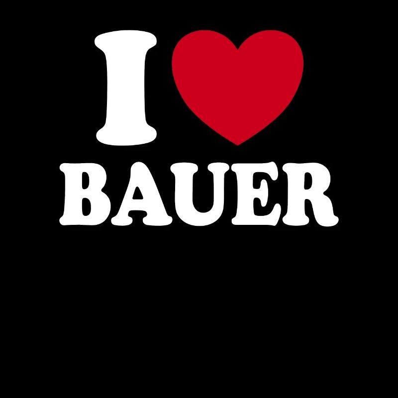 J’aime Bauer Heart Statement Membre de la famille