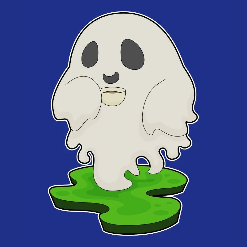 Geist Halloween Kaffee