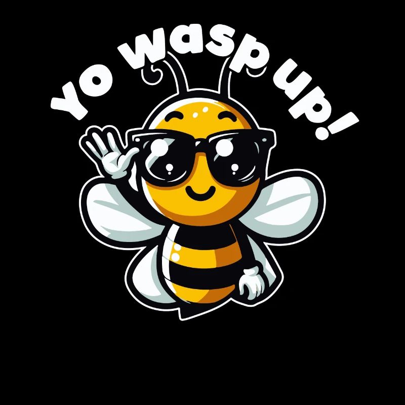 Yo Wasp Up Funny Pun for insect lovers Entomology