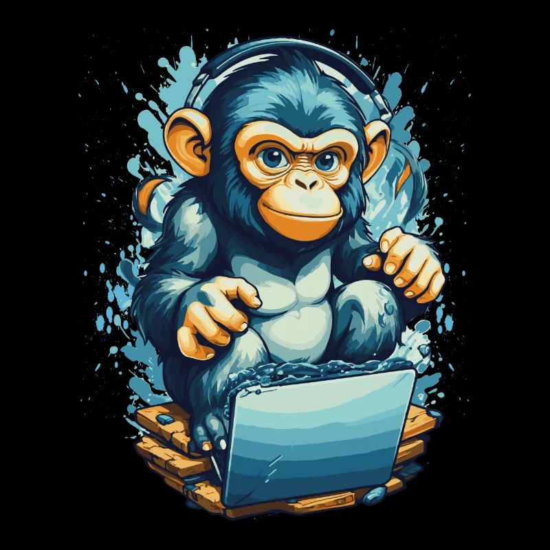 Clever Gaming Monkey