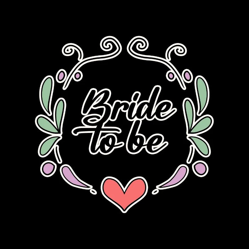 Motif de dicton de mariée