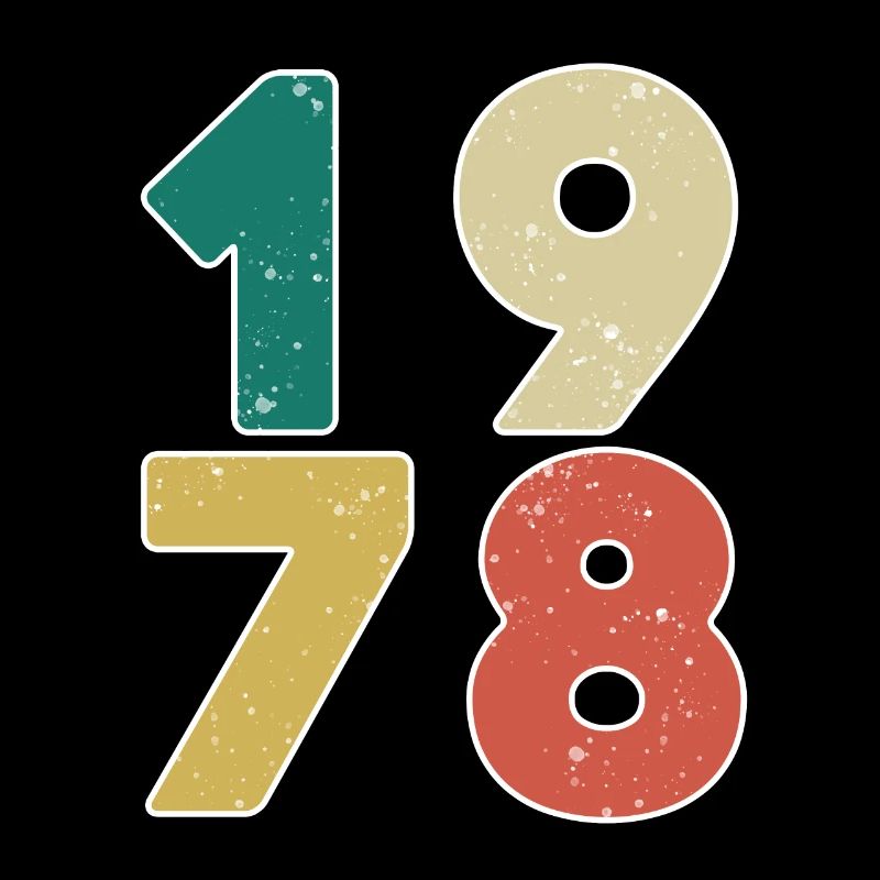 1978 - Né en 1978 - Construit en 1978