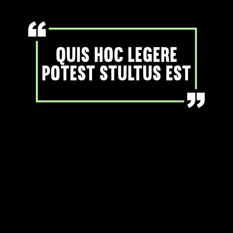 Latin Drôle de dicton latin