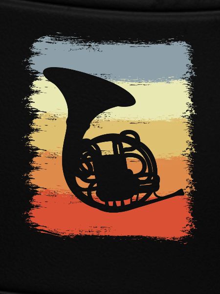 Retro French Horn