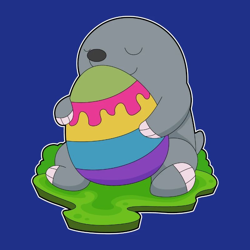 Mole Easter Easter Egg