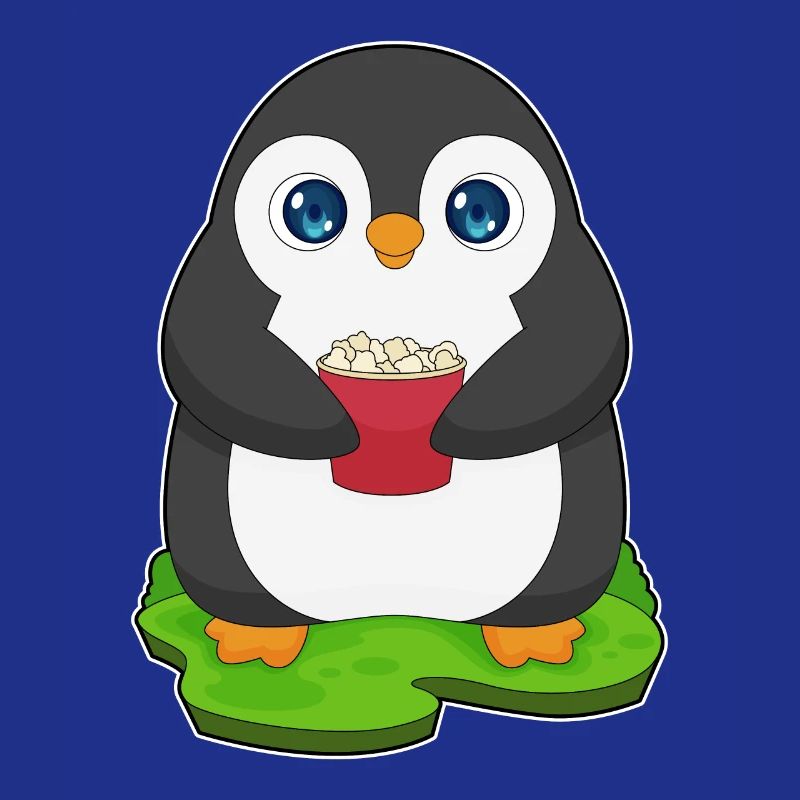 Pop-corn pingouin