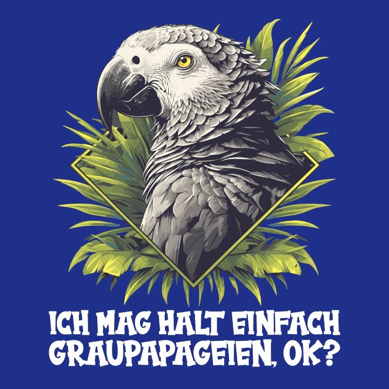 Perroquets gris d’Afrique