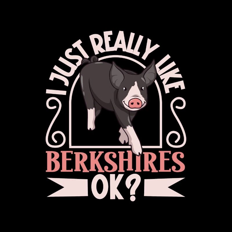 J’adore mon cochon Berkshire