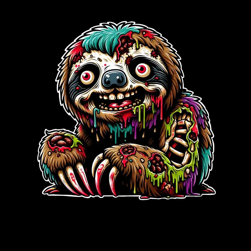 Faultier Zombie
