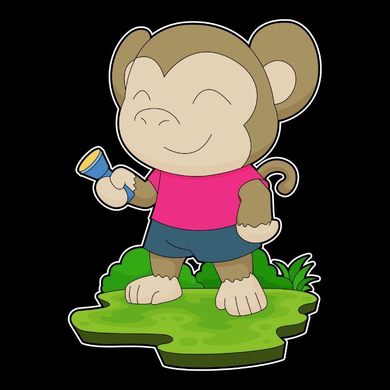 Affe Taschenlampe