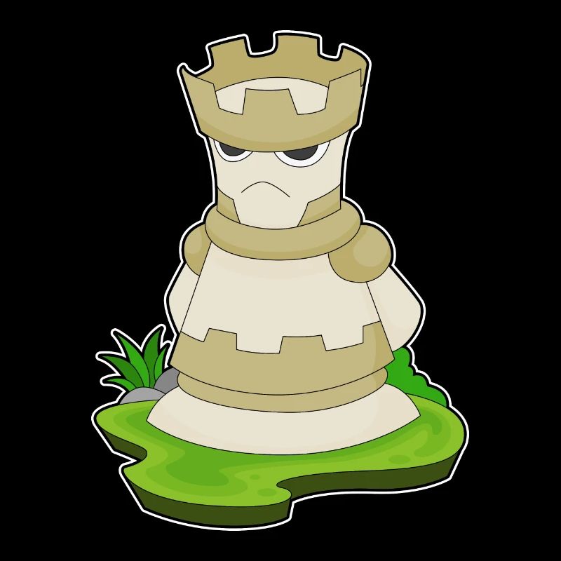 Pièce d’échecs Tour Échecs