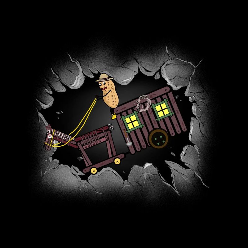 Erdnuss Abenteuer Expedition Reise Kutsche Pferd