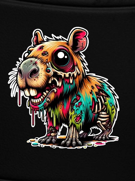 Capybara Zombie Monster