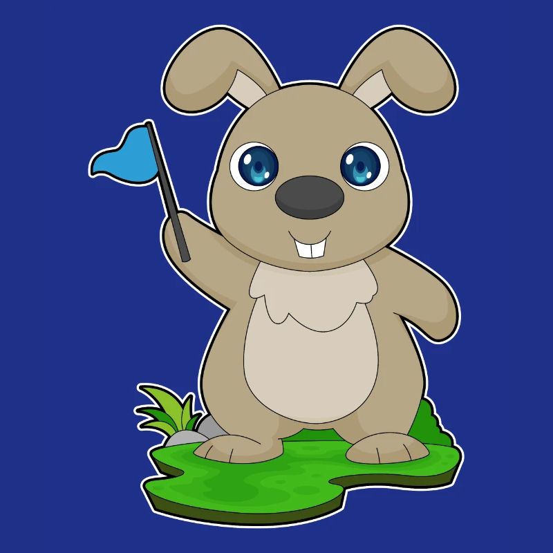 Drapeau du lapin