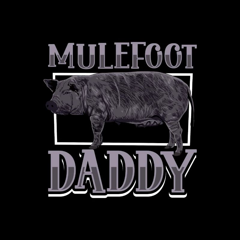 Papa cochon aux pieds de mulet