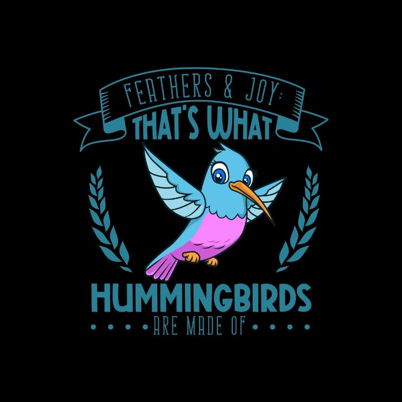 Feathers and Joy - Hummingbird