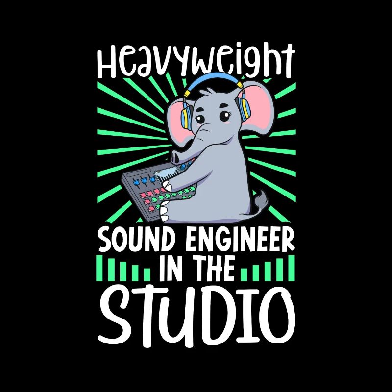 Schwergewicht am Mischpult - Sound Engineer