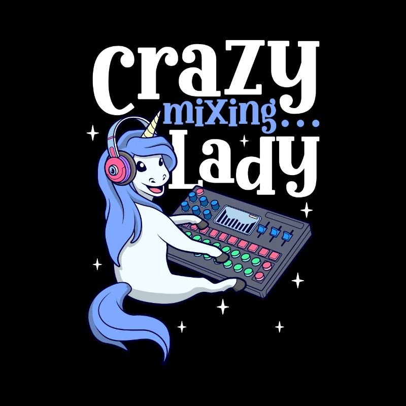 Crazy Mixing Lady - Ingénieur du son