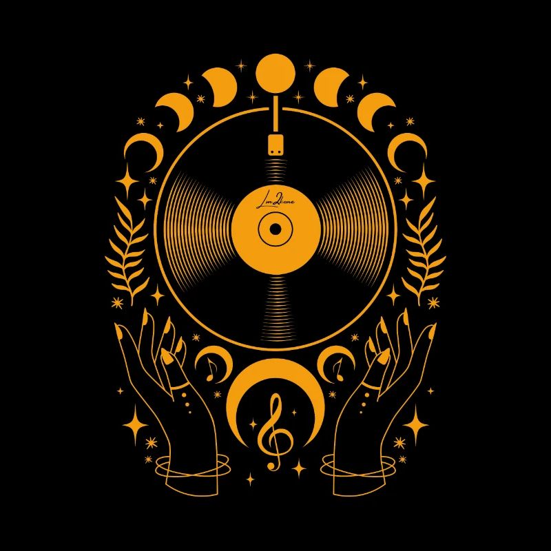Occulte Vinyl manen vinyl manen