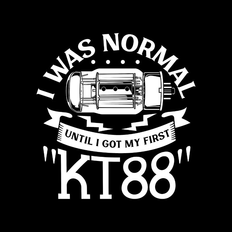Normal bis zur ersten KT88 - Vakuumröhre