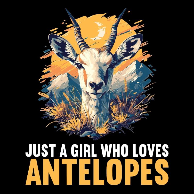 Antilope antilope antilope ouverte
