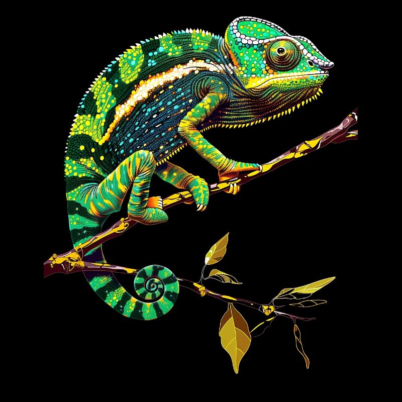 Chamäleon Echse Reptil Leguan Eidechse Chamäleons