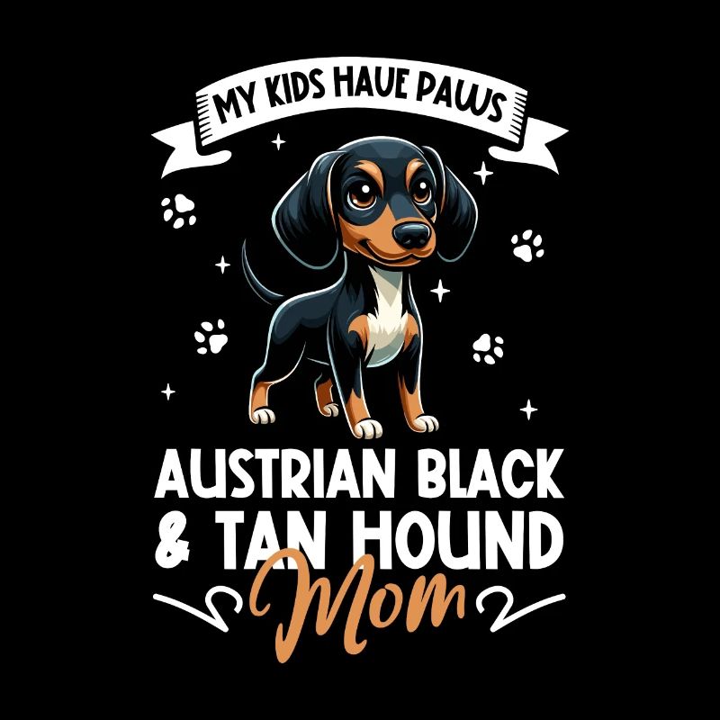 Austrian Black and Tan Hound Mama