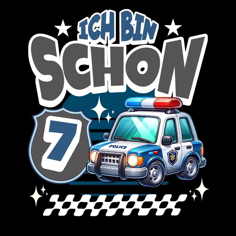 Polizei 7. Geburtstag Kindergeburtstag