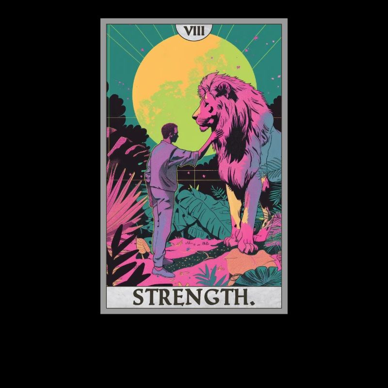 Tarot Card Tarot Card Strength Power