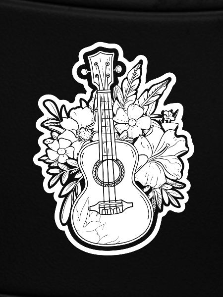 Ukulele Comic Look