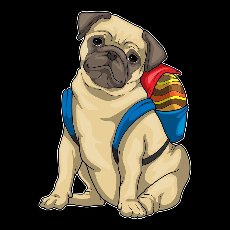 Élève de Pâques Pug