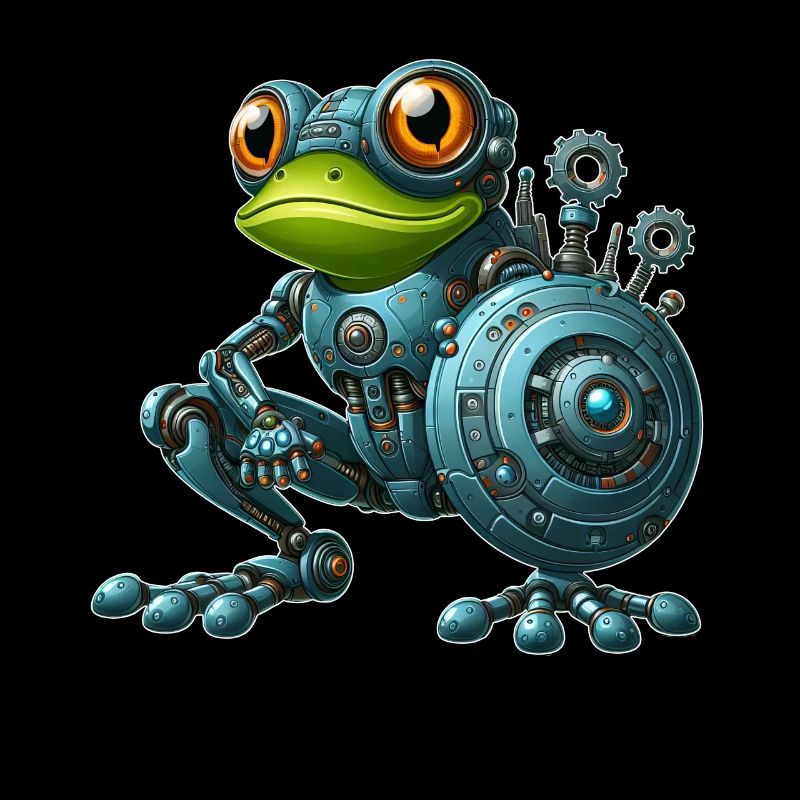Cyborg Frog Toad Toad Robot Mech Design