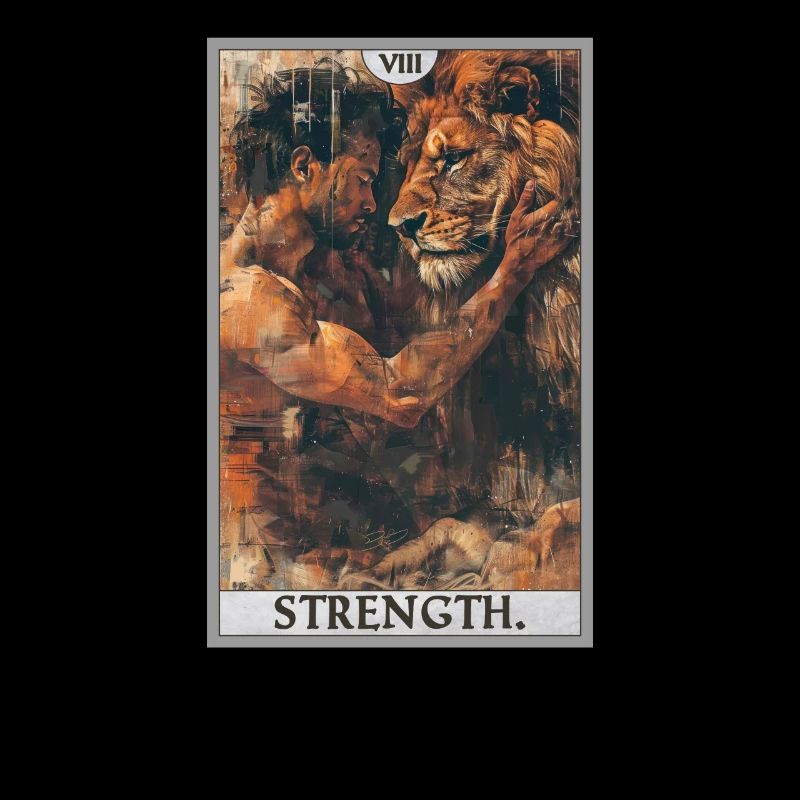 Tarot Card Tarot Card Strength Power