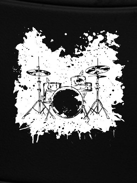 Drumkit Zeichnung