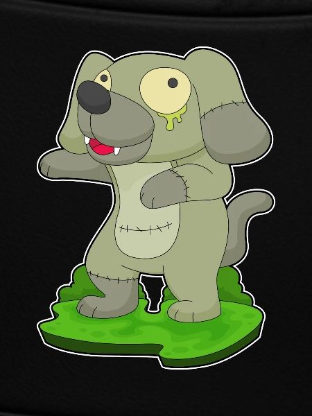 Dog Halloween Zombie