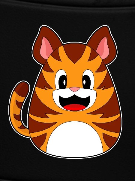 Tiger Ostern Osterei