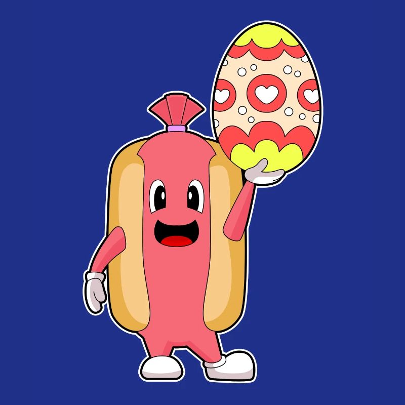 Hotdog Easter Easter Egg
