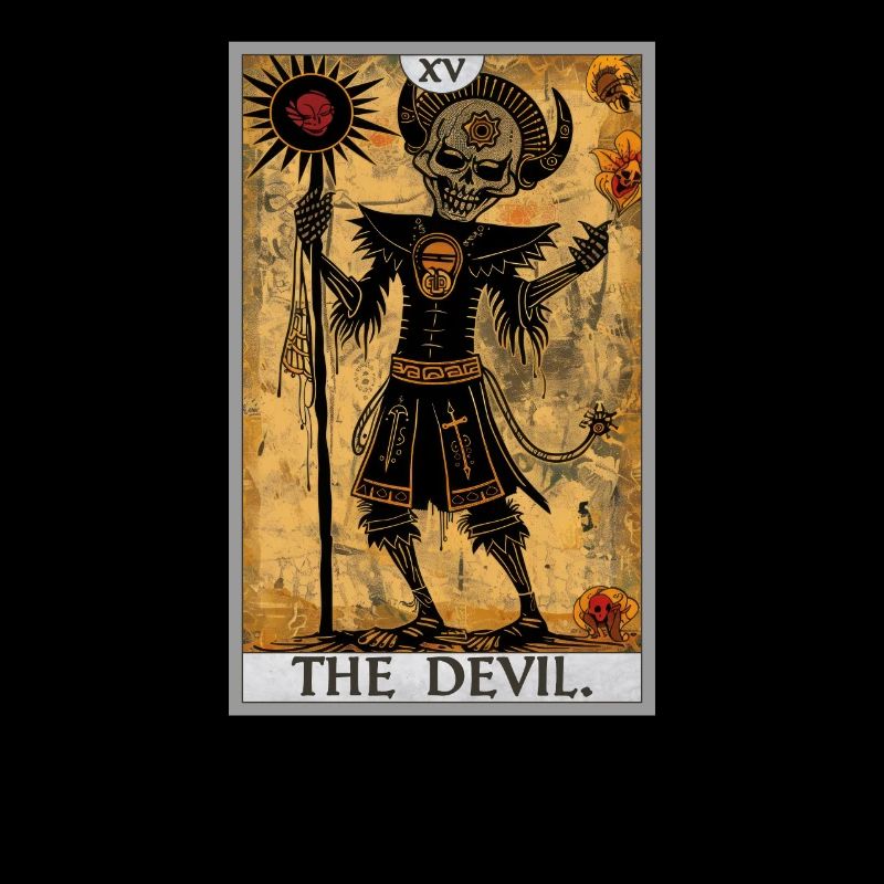 Cartes de tarot Carte de tarot Le diable Le diable