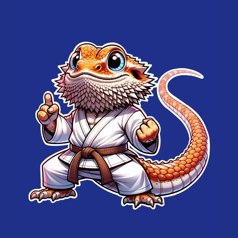 Dragons barbus Dragons barbus Karaté Samouraï