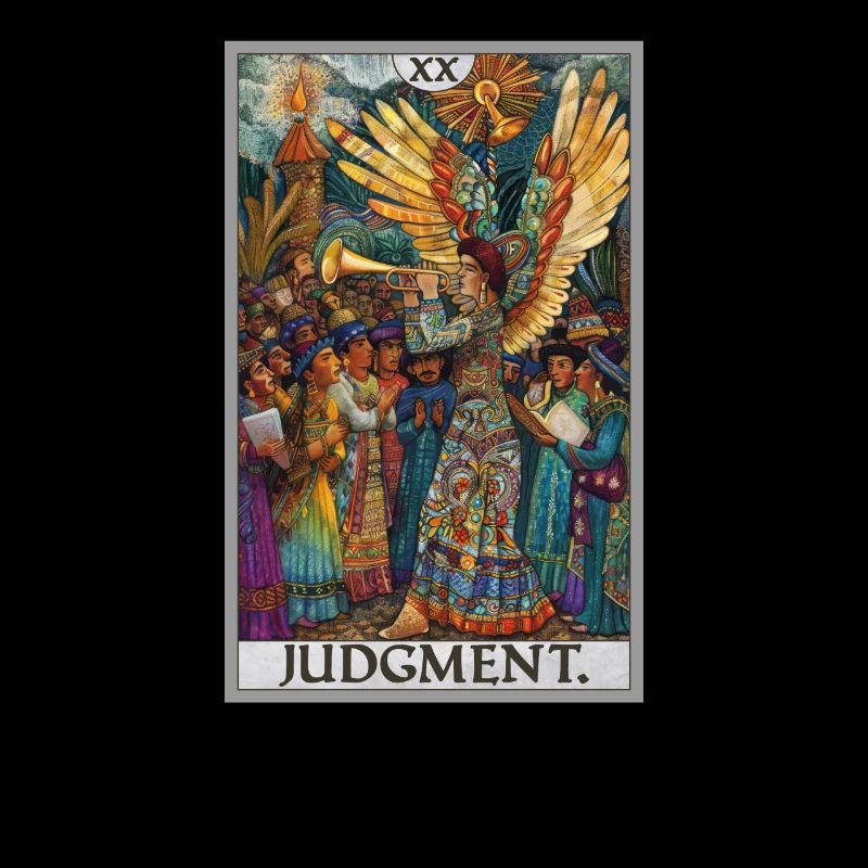 Tarot Cards Tarot Card 20 Judgment Court