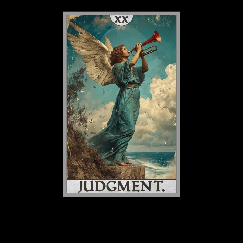 Tarot Cards Tarot Card 20 Judgment Court