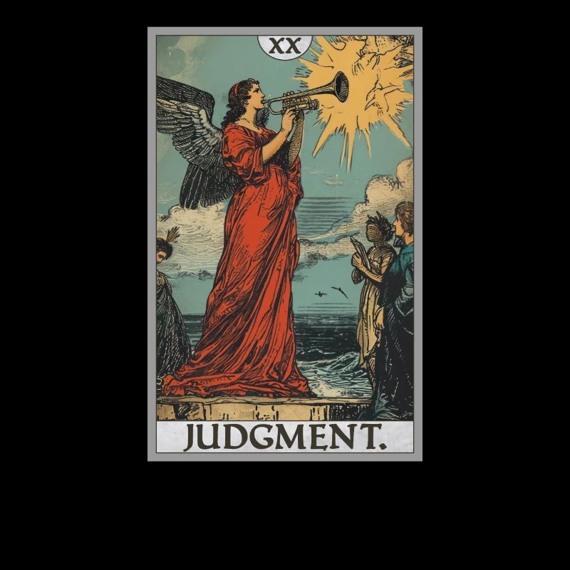 Tarot Cards Tarot Card 20 Judgment Court